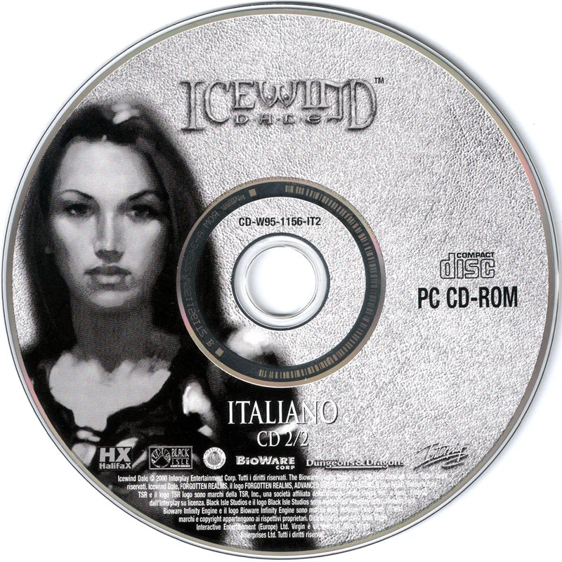 Media for Icewind Dale (Windows): Disc 2