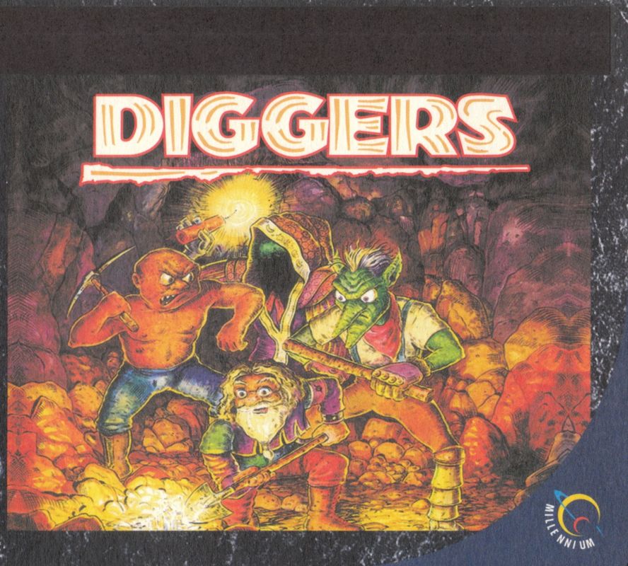 Diggers cover or packaging material MobyGames