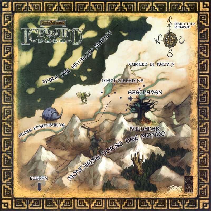Map for Icewind Dale (Windows)