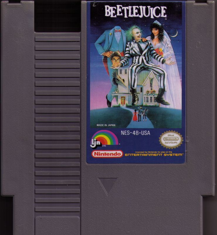 Beetlejuice Cover Or Packaging Material - MobyGames