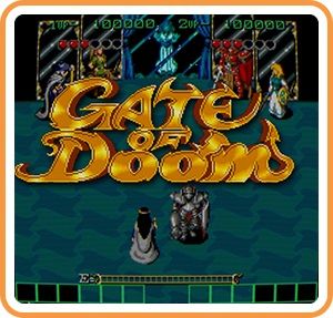 Front Cover for Gate of Doom (Nintendo Switch) (download release (Arcade version)): 1st version