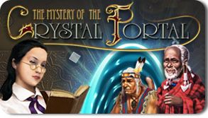 Front Cover for The Mystery of the Crystal Portal (Windows) (Oberon Media release)