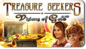 Front Cover for Treasure Seekers: Visions of Gold (Windows) (Oberon Media release)