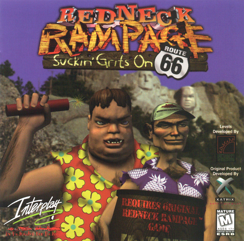 Other for Redneck Rampage: Suckin' Grits on Route 66 (DOS): Jewel Case - Front