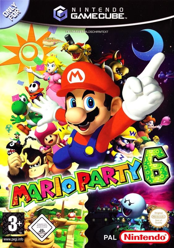 Mario Party 6 cover or packaging material - MobyGames