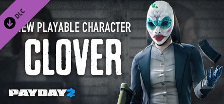 Front Cover for Payday 2: Clover Character Pack (Windows) (Steam release)