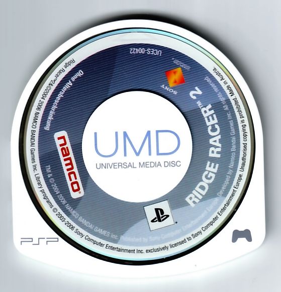 Media for Ridge Racer 2 (PSP) (Platinum release)