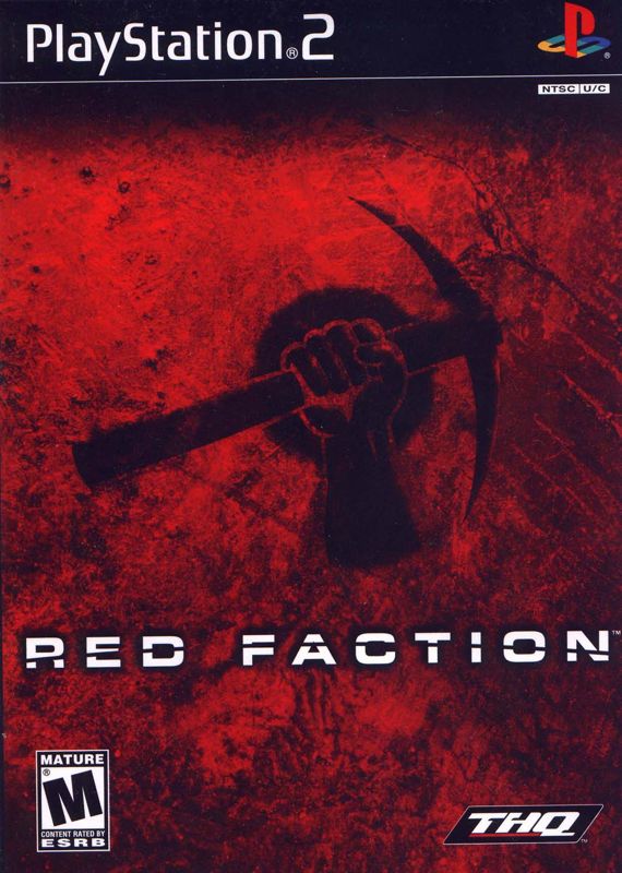 Front Cover for Red Faction (PlayStation 2)
