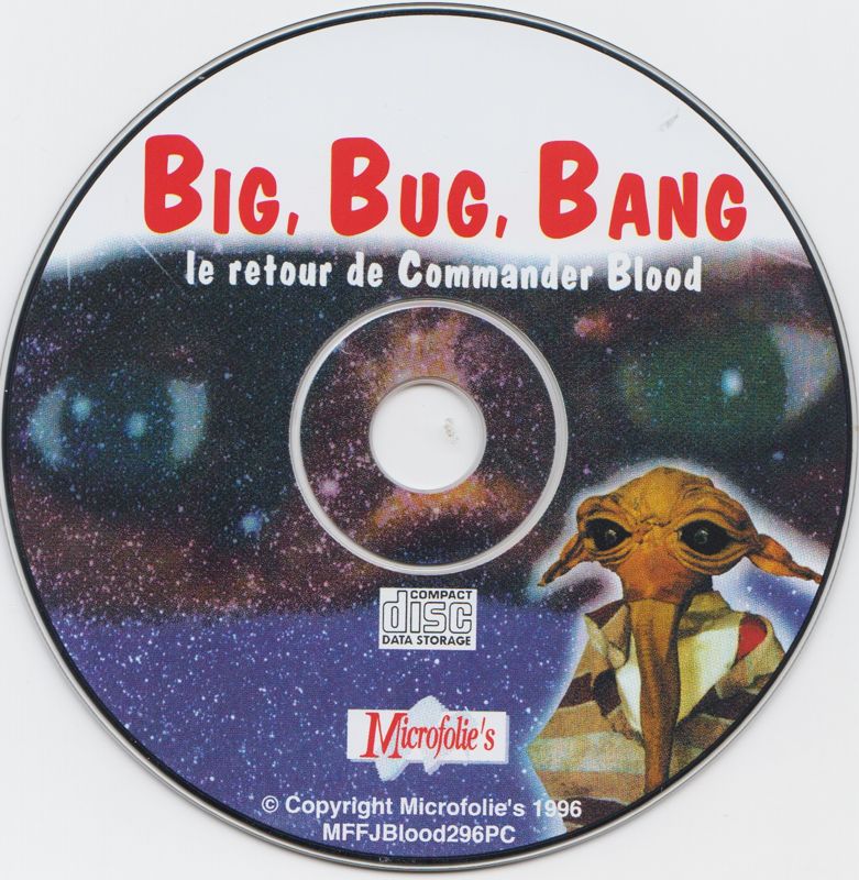 Media for Big Bug Bang: Le Retour de Commander Blood (DOS)