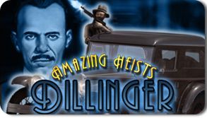 Front Cover for Amazing Heists: Dillinger (Windows) (Oberon Media release)