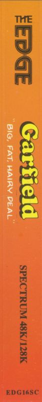 Spine/Sides for Garfield: Big, Fat, Hairy Deal (ZX Spectrum)