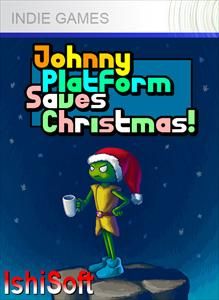 Front Cover for Johnny Platform Saves Christmas! (Xbox 360) (XNA Indie Games release): 1st version