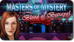 Front Cover for Masters of Mystery: Blood of Betrayal (Windows) (Oberon Media release)