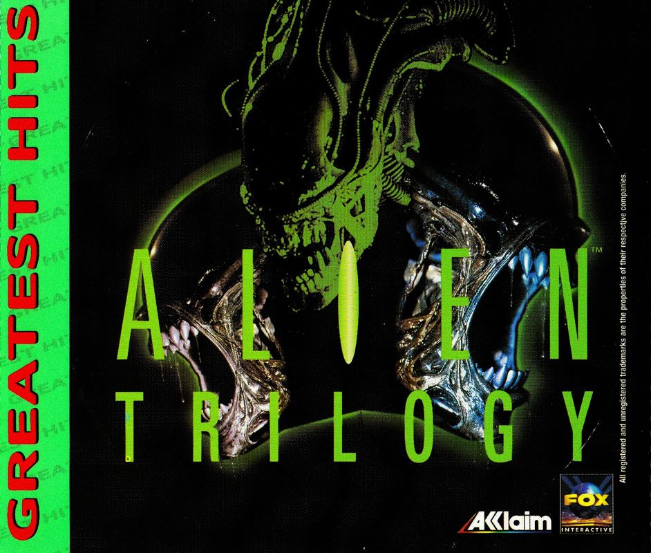 Alien Trilogy cover or packaging material MobyGames