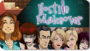 Front Cover for Hostile Makeover (Windows) (Oberon Media release)