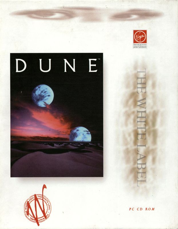 Front Cover for Dune (DOS) (The White Label release)