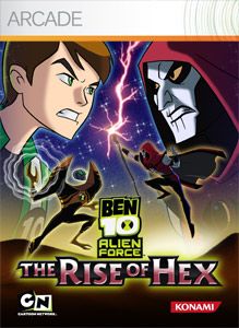 Front Cover for Ben 10: Alien Force - The Rise of Hex (Xbox 360)