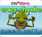 Front Cover for Crazy Cheebo: Puzzle Party (Nintendo DSi) (download release)