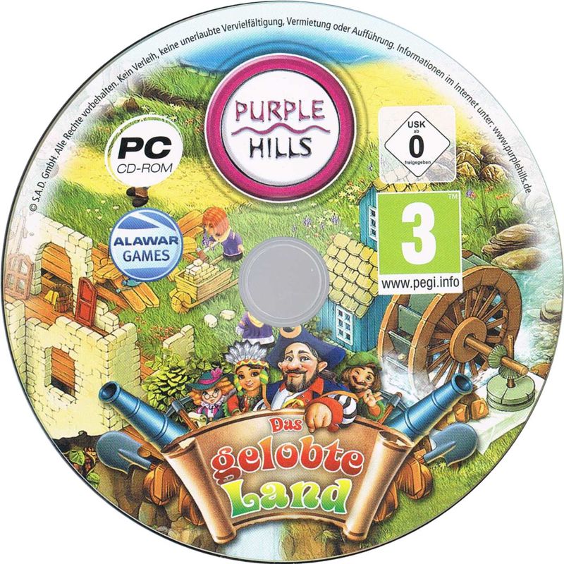 Media for The Promised Land (Windows) (Purple Hills release)