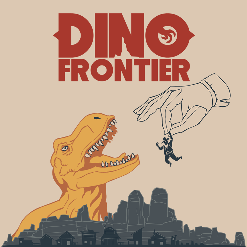 Front Cover for Dino Frontier (PlayStation 4) (download release)