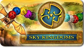 Front Cover for Sky Kingdoms (Windows) (Oberon Media release)