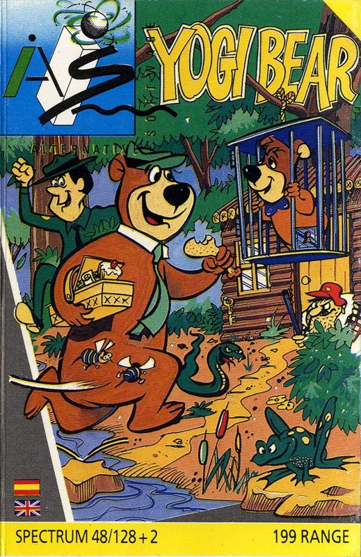 Front Cover for Yogi Bear (ZX Spectrum) (Budget re-release)