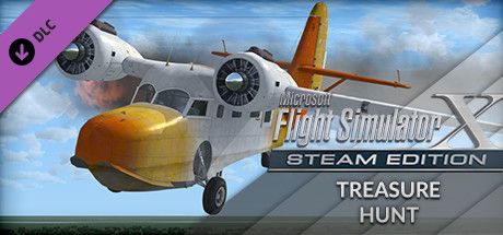 Front Cover for Microsoft Flight Simulator X: Steam Edition - Treasure Hunt (Windows) (Steam release)