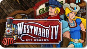 Front Cover for Westward IV: All Aboard (Windows) (Oberon Media release)