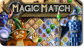 Front Cover for Magic Match: Journey to the Lands of Arcane (Windows) (Oberon Media release)
