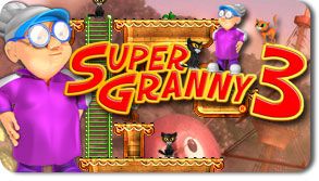 Front Cover for Super Granny 3 (Windows) (Oberon Media release)