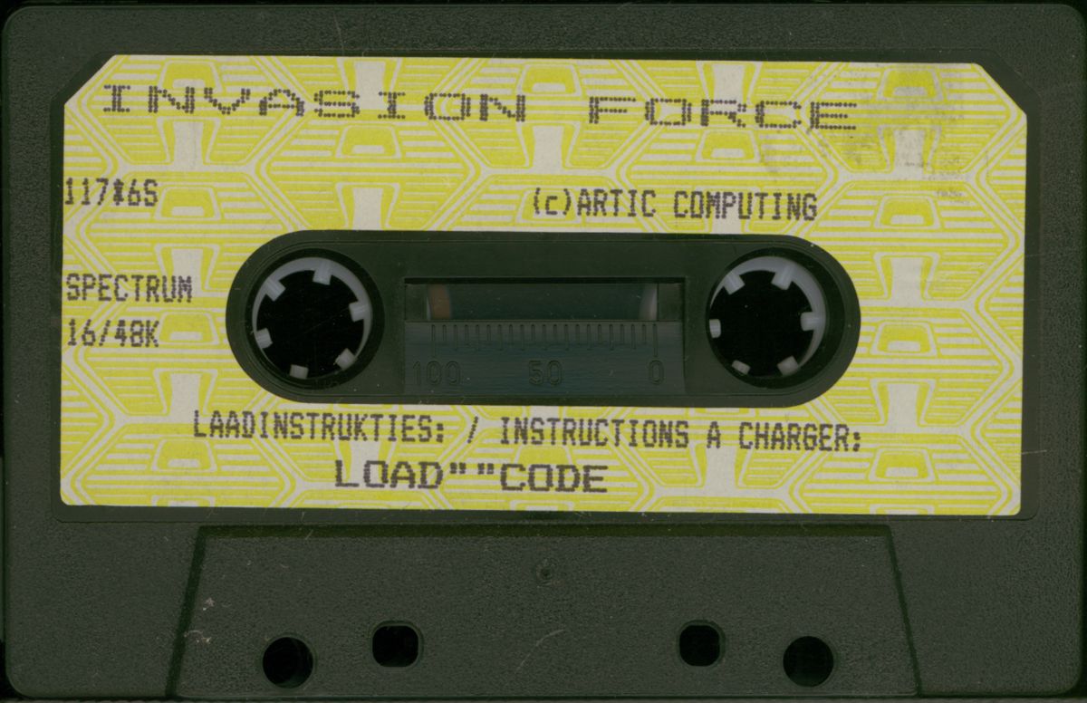 Media for Invasion Force (ZX Spectrum)