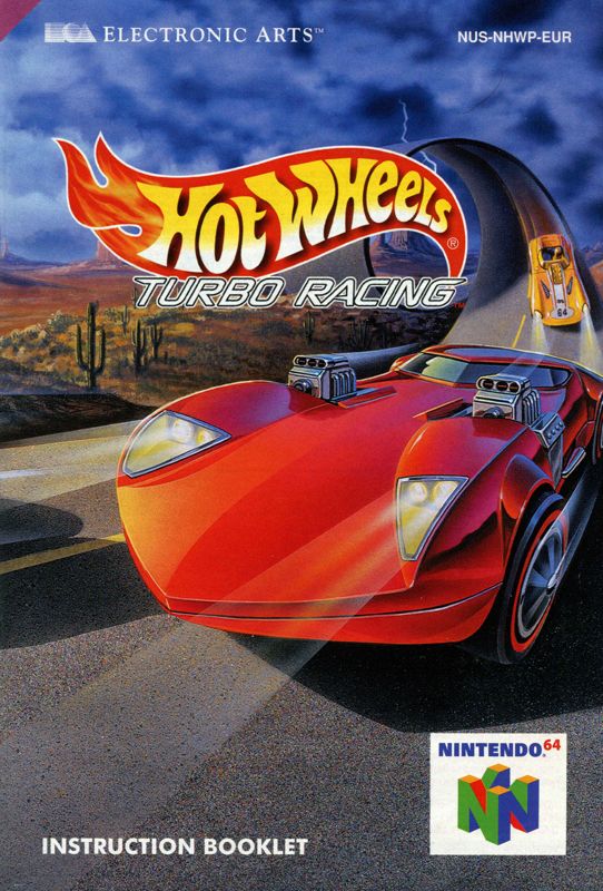Manual for Hot Wheels: Turbo Racing (Nintendo 64): Front
