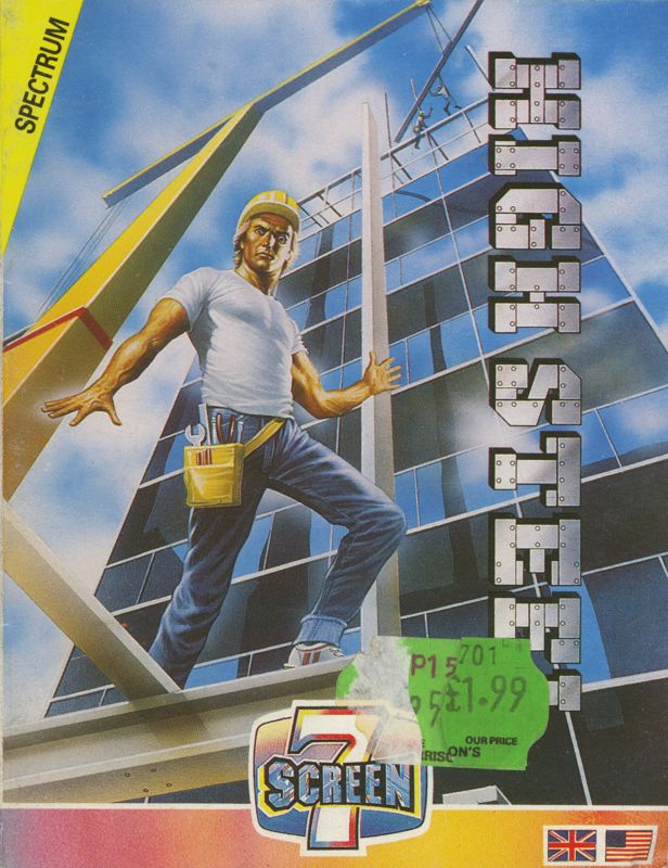 Front Cover for High Steel (ZX Spectrum)