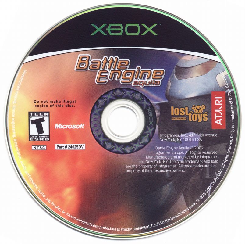 Media for Battle Engine Aquila (Xbox)