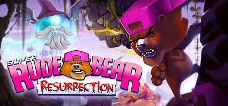 Front Cover for Super Rude Bear: Resurrection (Linux and Macintosh and Windows) (Steam release)