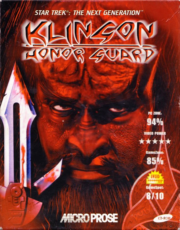 Front Cover for Star Trek: The Next Generation - Klingon Honor Guard (Windows)