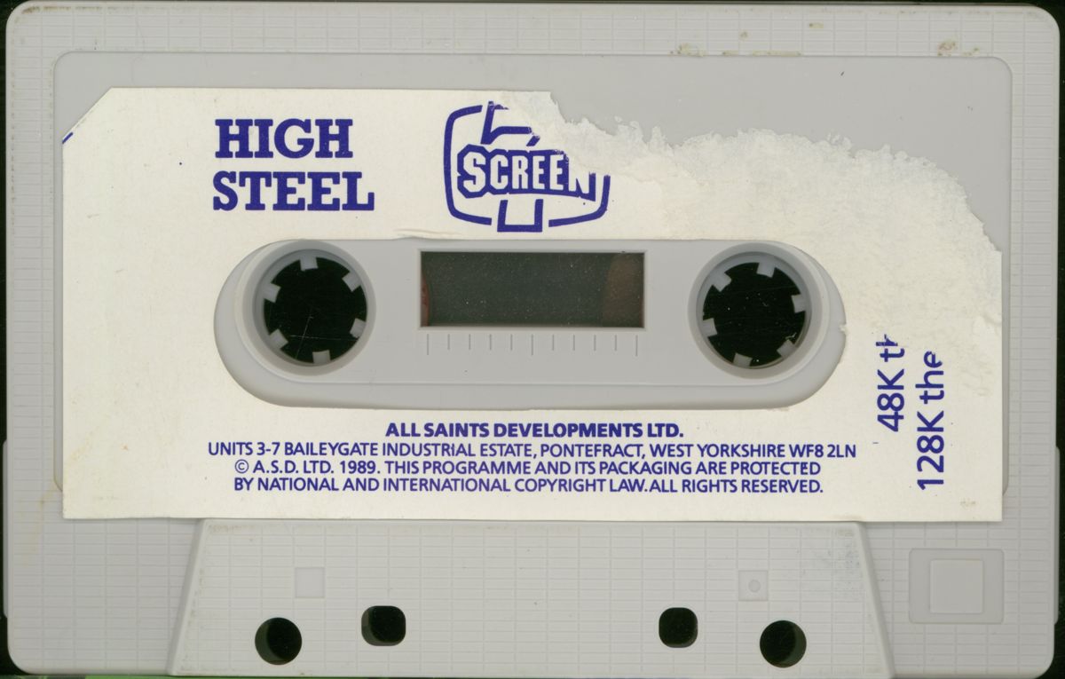 Media for High Steel (ZX Spectrum)