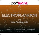 Front Cover for Electroplankton: Sun-Animalcule (Nintendo DSi) (download release)