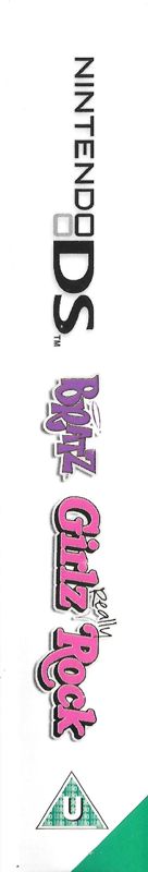 Spine/Sides for Bratz Girlz Really Rock (Nintendo DS)