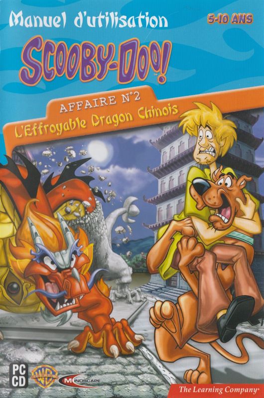 Manual for Scooby-Doo!: Case File N°2 - The Scary Stone Dragon (Windows): Front