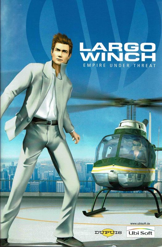 Manual for Largo Winch: Empire Under Threat (Windows) (Ubisoft eXclusive release): Front
