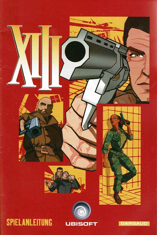 Manual for XIII (Windows) (Ubisoft eXclusive release): Front