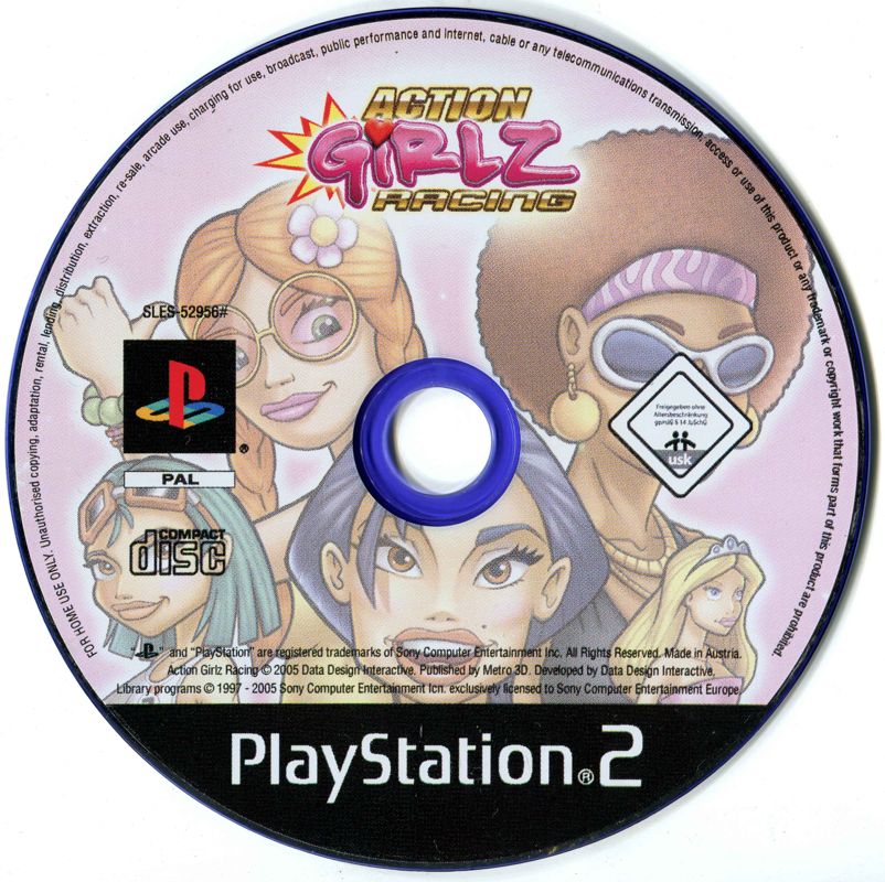 Media for Action Girlz Racing (PlayStation 2)