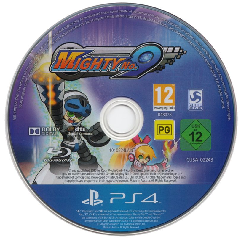 Media for Mighty No. 9 (PlayStation 4)