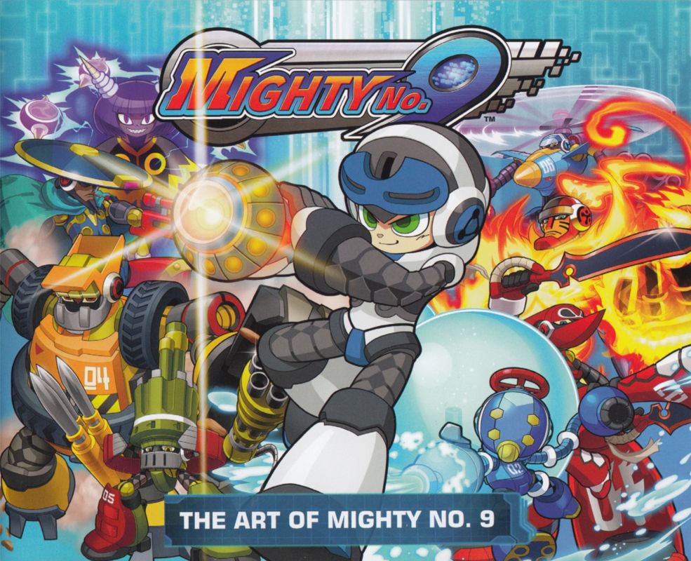 Extras for Mighty No. 9 (PlayStation 4): Art Book - Front