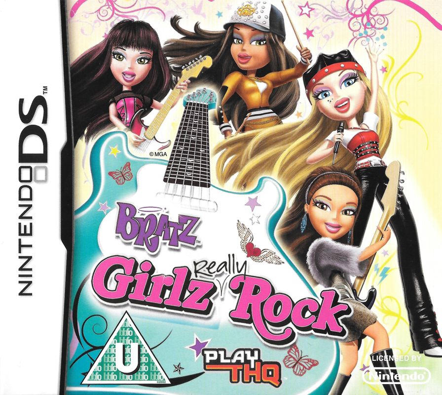 Bratz Girlz Really Rock cover or packaging material - MobyGames