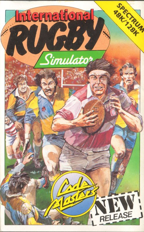 Front Cover for International Rugby Simulator (ZX Spectrum)