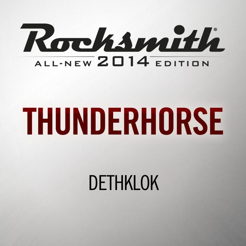 Front Cover for Rocksmith: All-new 2014 Edition - Dethklok: Thunderhorse (PlayStation 3 and PlayStation 4) (download release)