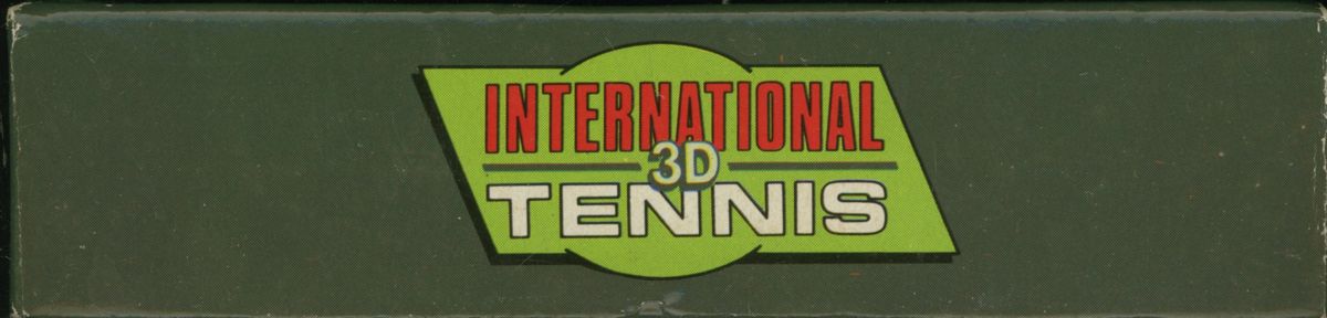 Spine/Sides for International 3D Tennis (ZX Spectrum): Top