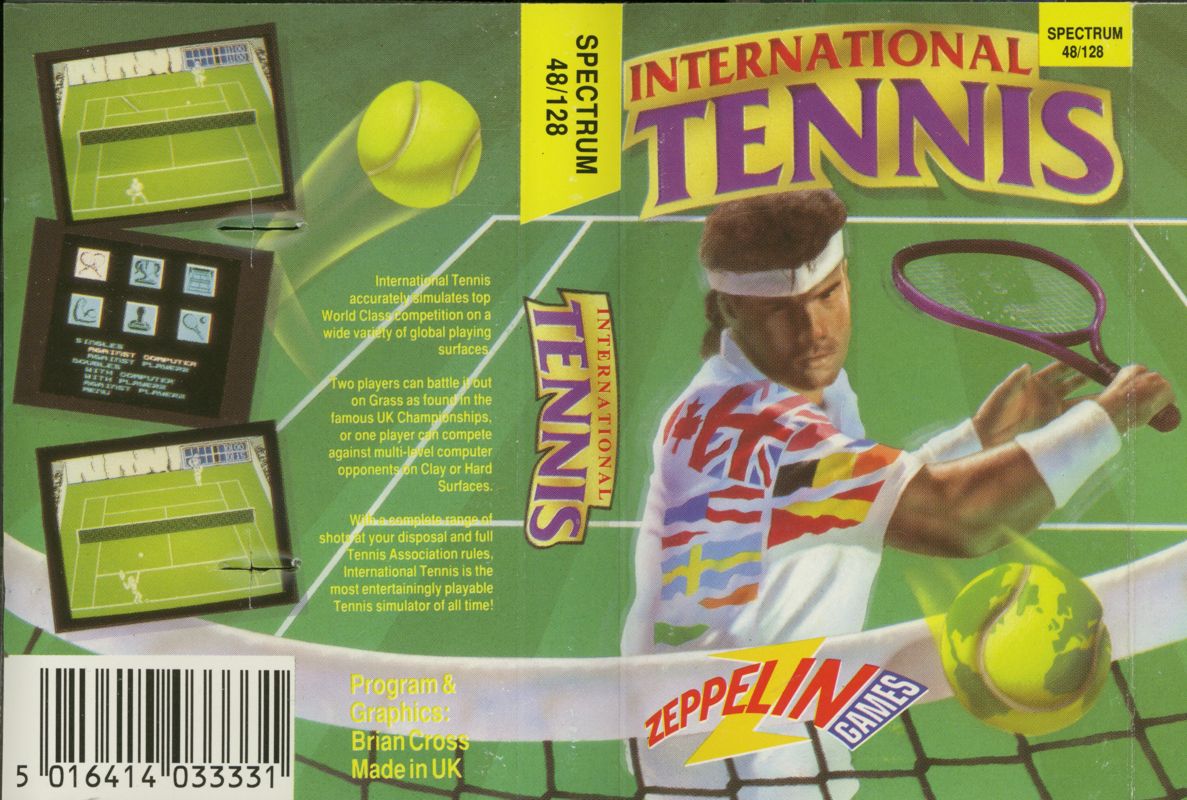 Full Cover for International Tennis (ZX Spectrum)